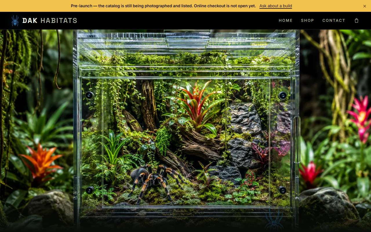 DAK Habitats website
